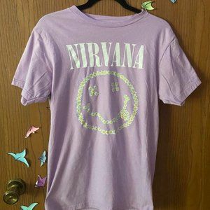 Purple Nirvana Band Tee